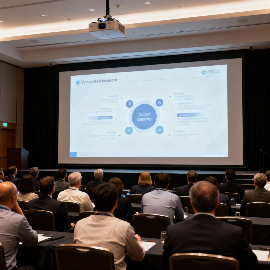 投影機使用現場 2025香港投影機租賃全攻略：專業公司、標註指引與避坑要點