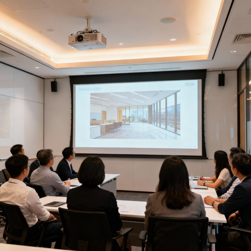 投影機會議現場 2025香港投影機租賃全攻略：專業公司、標註指引與避坑要點