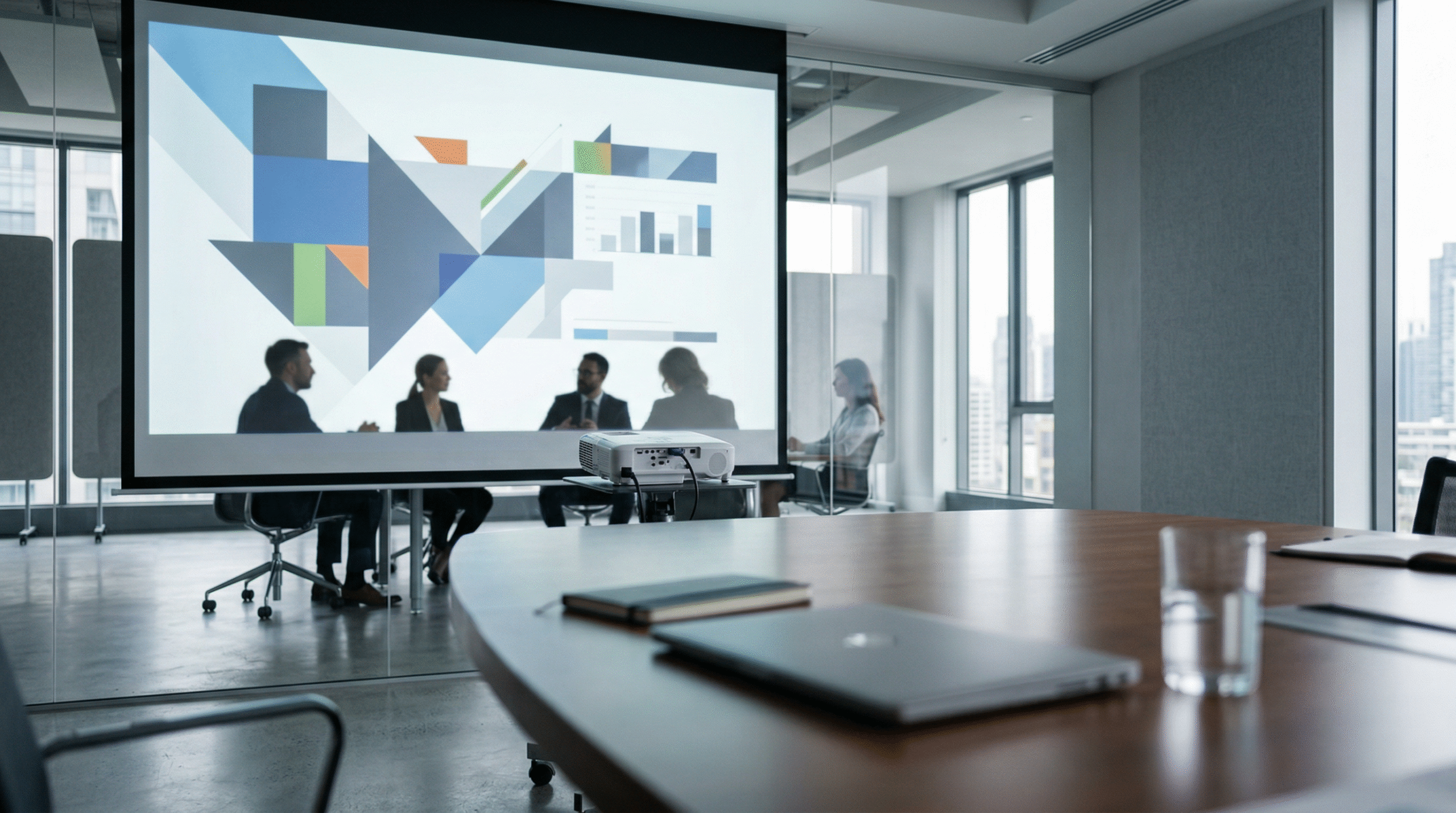 婚禮現場的高品質投影展示效果